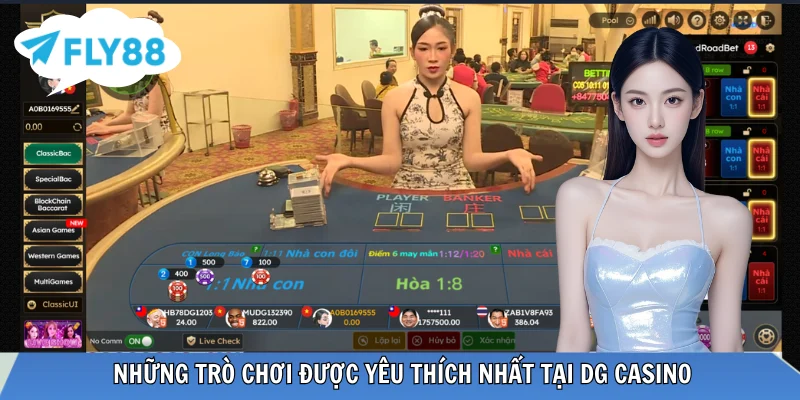 DG Casino – Sảnh Sòng Bài Online Hàng Đầu Việt Nam 2026 Điểm danh loạt game được yêu thích tại sảnh